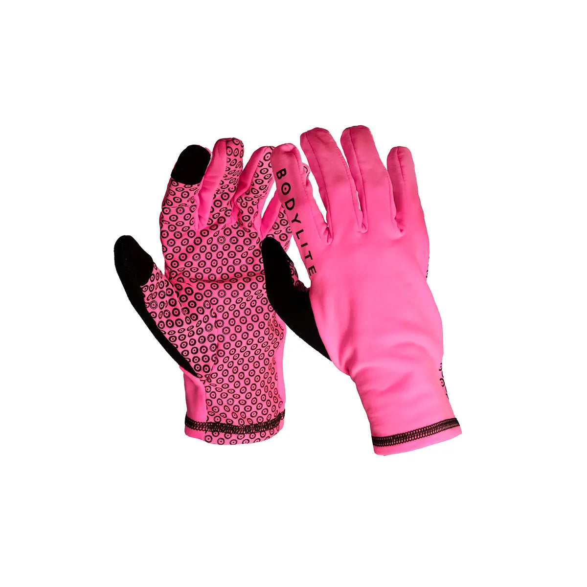 Pink Reflective Gloves