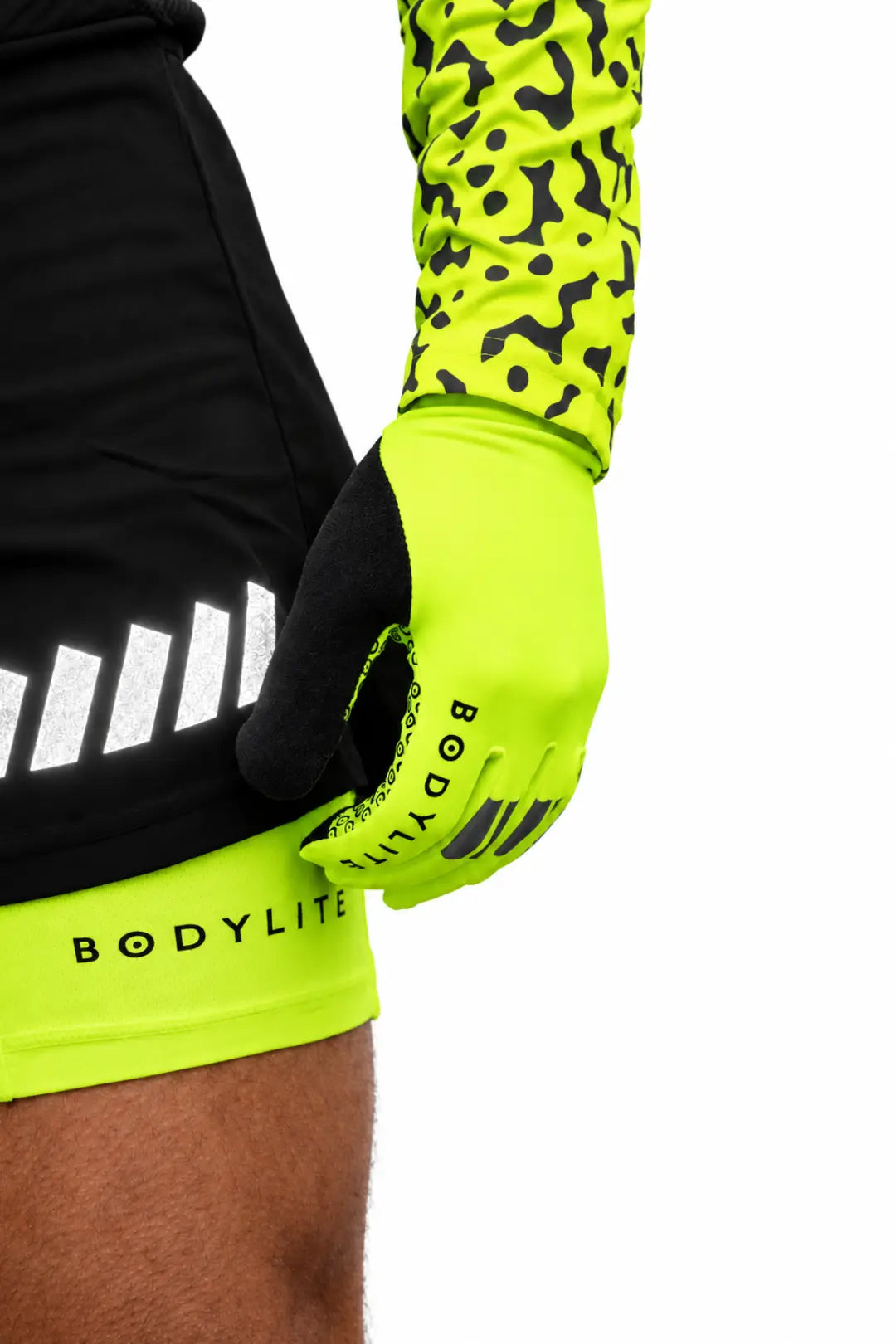2-in-1 Double Layered Shorts (Reflective & Fluorescent)
