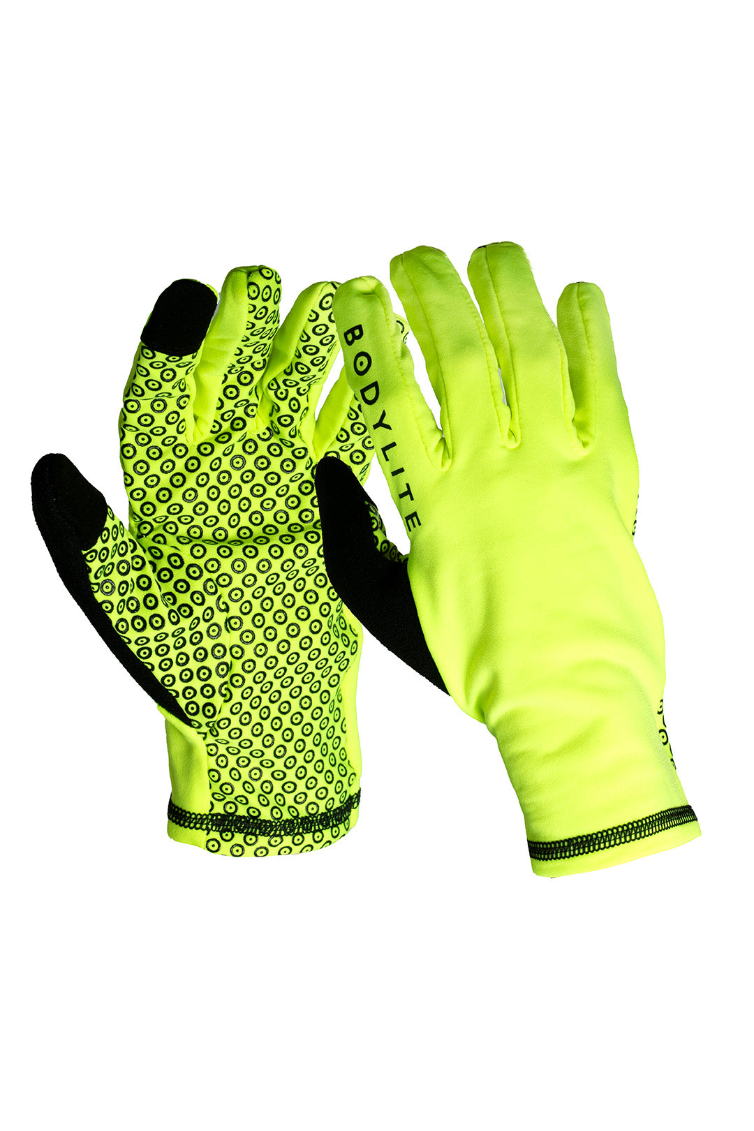 Neon Yellow Gloves