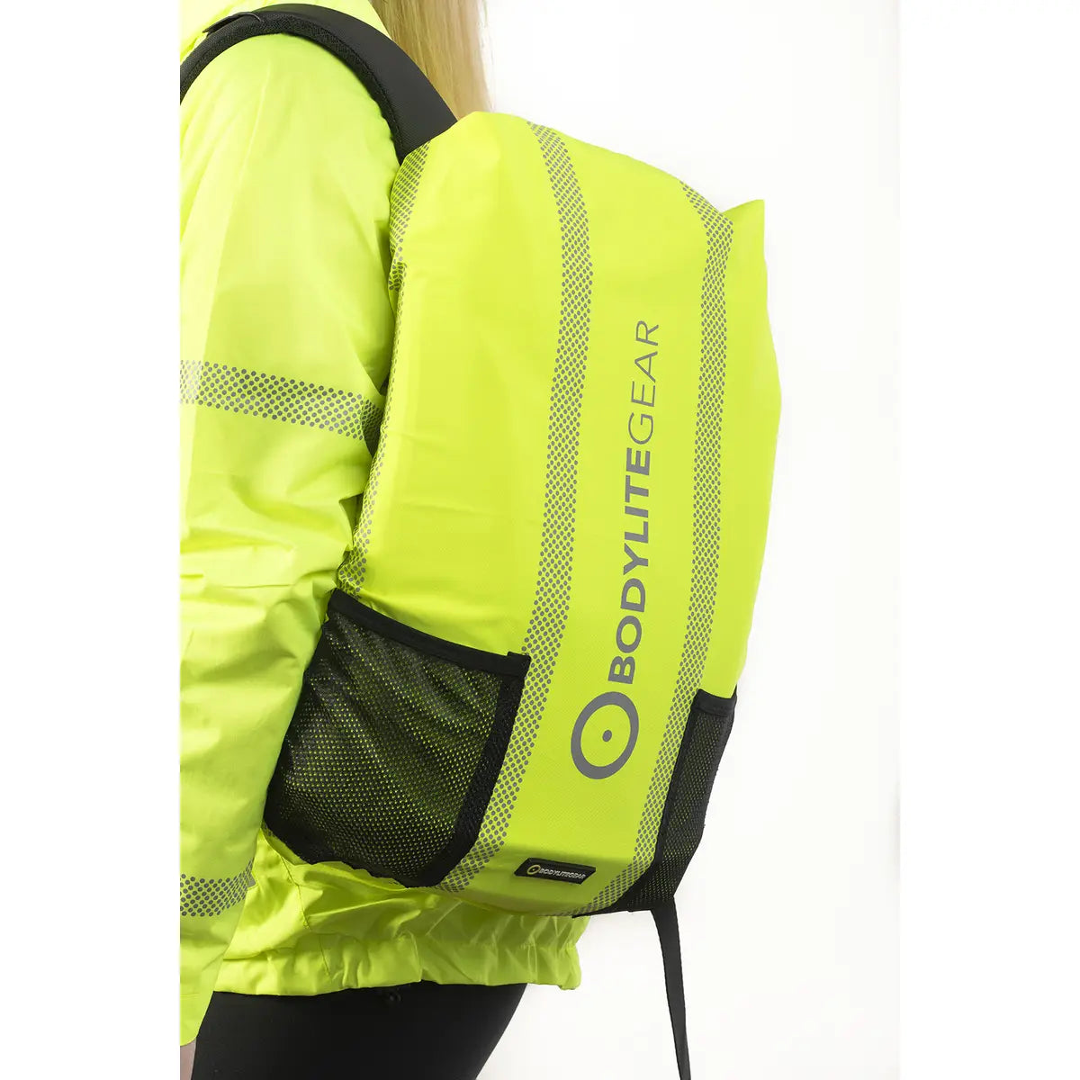 Neon Yellow Reflective Bag Cover