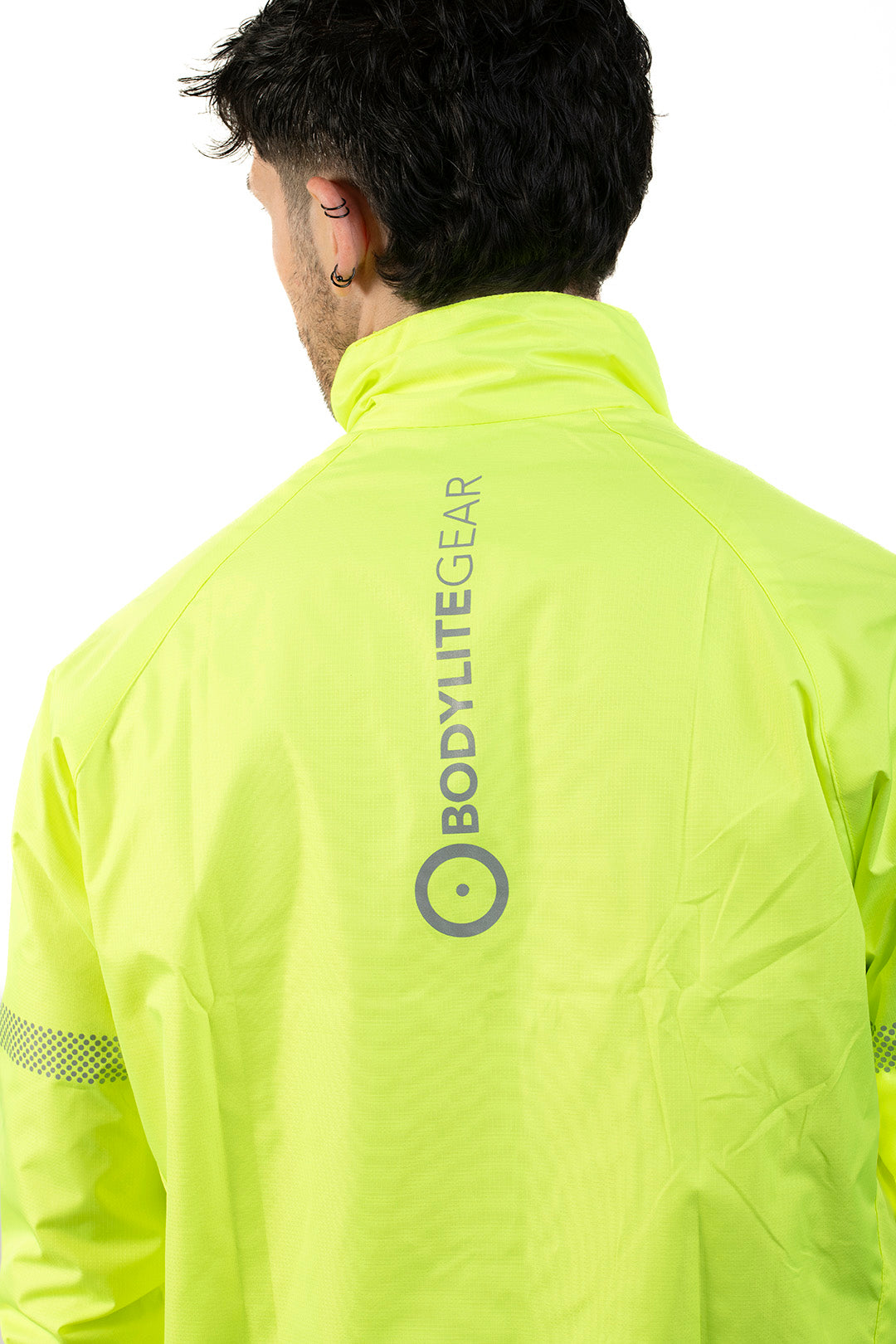 Neon Yellow Reflective Jacket-4