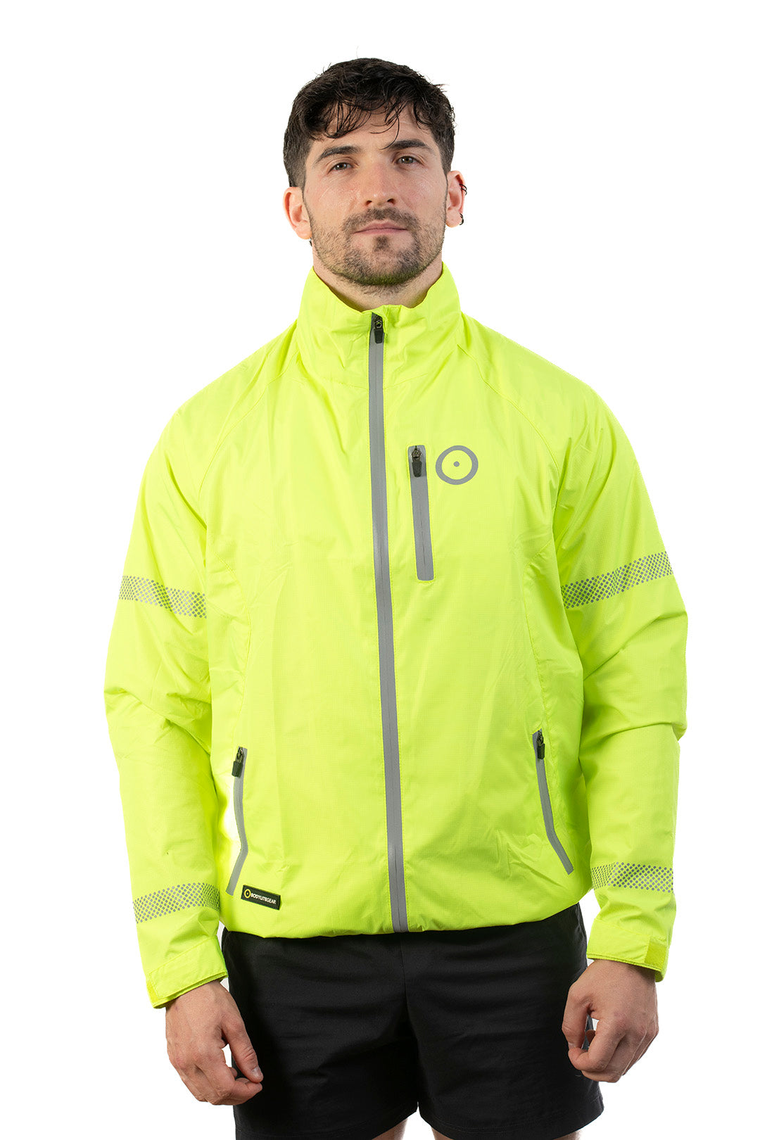 Neon Yellow Reflective Jacket