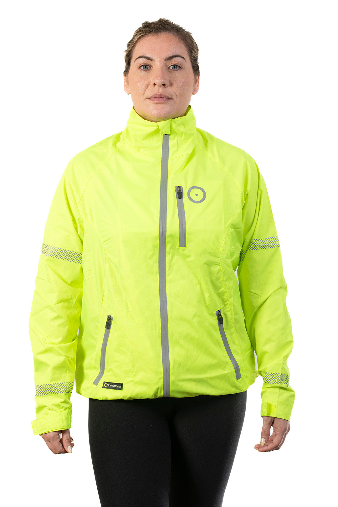 Neon Yellow Reflective Jacket-2