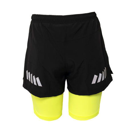 2-in-1 Double Layered Shorts (Reflective & Fluorescent)